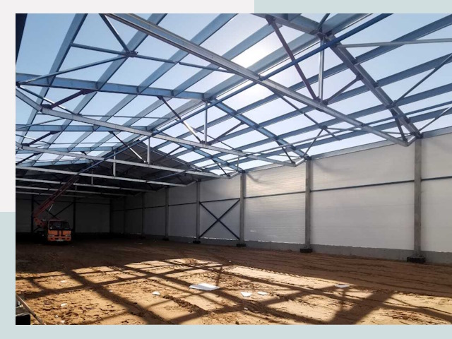 Строительство сенохранилищ в Саянске