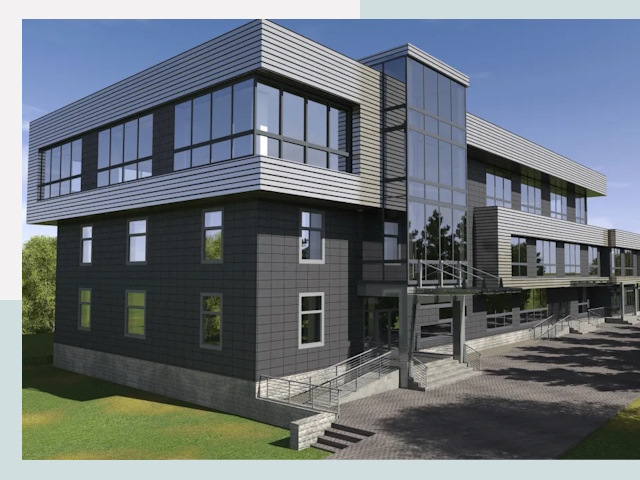 Административные здания в Саянске