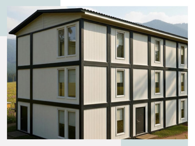 Модульные общежития в Саянске