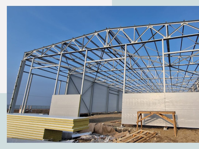 Утепленные ангары в Саянск от 610 руб. за м²