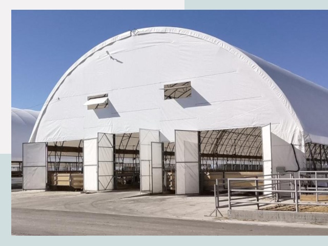 Тентовые ангары по цене 610 руб. в Саянск