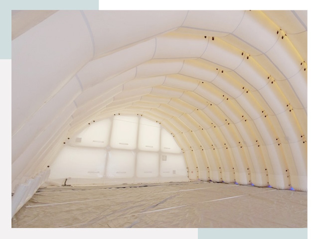 Пневмокаркасные ангары в Саянске