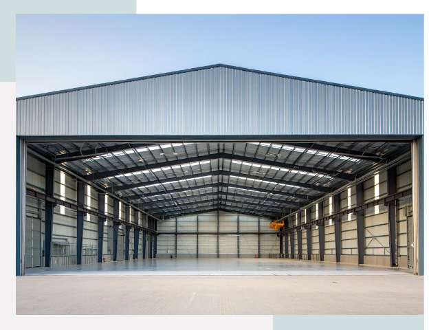 Большие ангары в Саянске