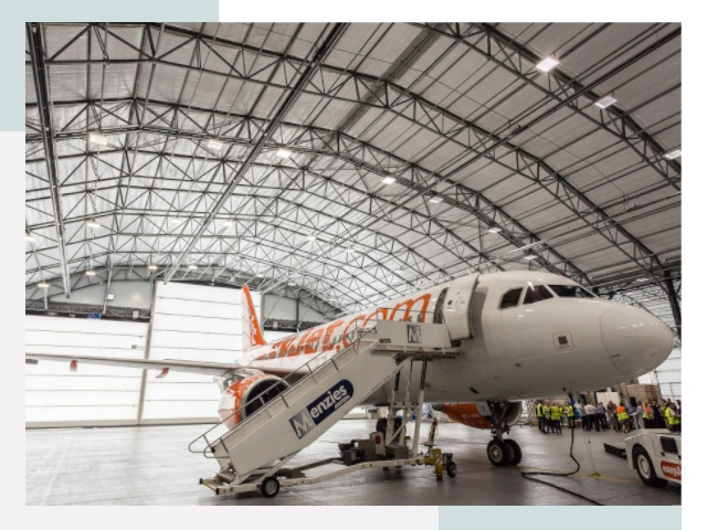 Авиационные ангары в Саянске