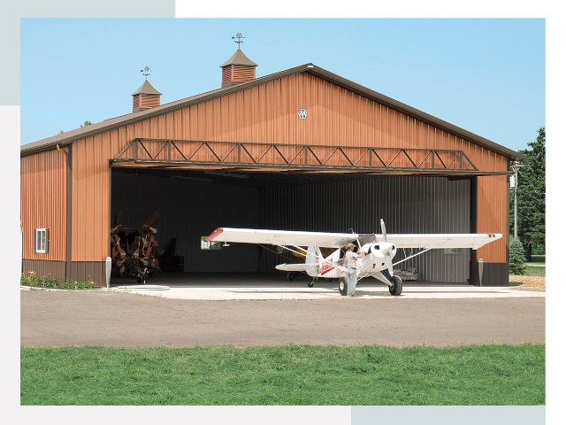 Ангары для самолетов в Саянске