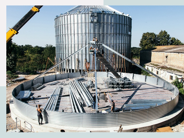 Силосы для зерна в Саянск от 610 руб. - Надёжное хранение