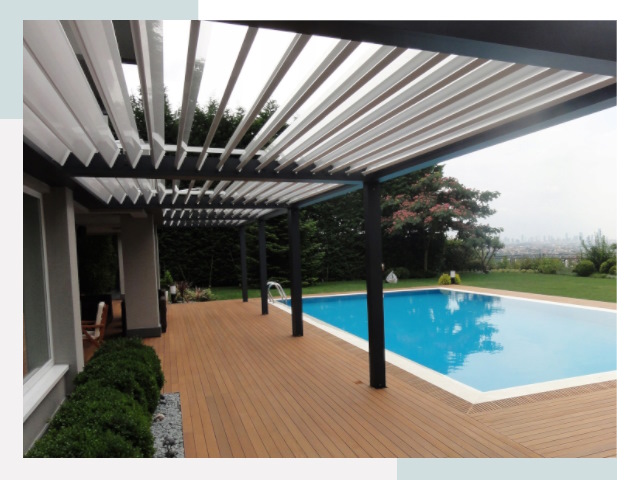 Перголы в Саянске