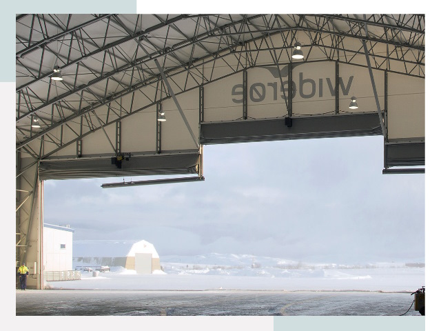 Ворота для ангаров в Саянске