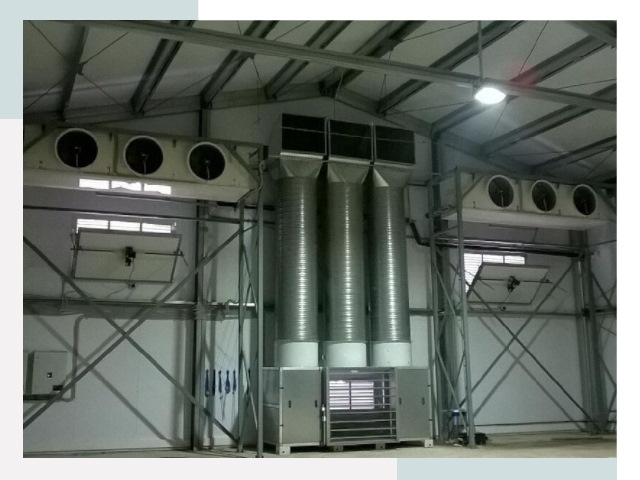 Инженерные системы для ангаров в Саянске